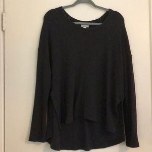 Kaisley Grey waffle Sweater